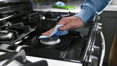 How to clean your gas stove